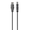 Изображение Belkin USB 2.0 A - USB 2.0 B, 4.8m USB cable USB A USB B Grey