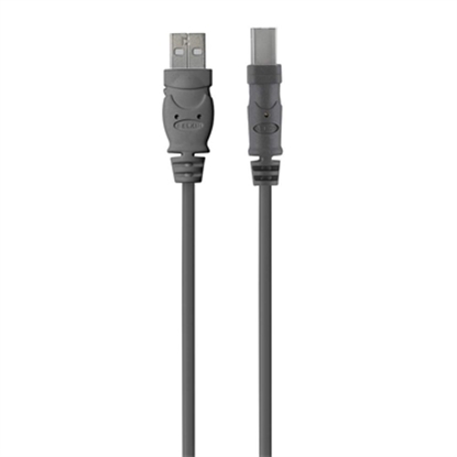 Picture of Belkin USB 2.0 A - USB 2.0 B, 4.8m USB cable USB A USB B Grey