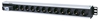 Picture of Intellinet Vertical Rackmount 12-Way Power Strip - German Type, With Single Air Switch, No Surge Protection (Euro 2-pin plug)