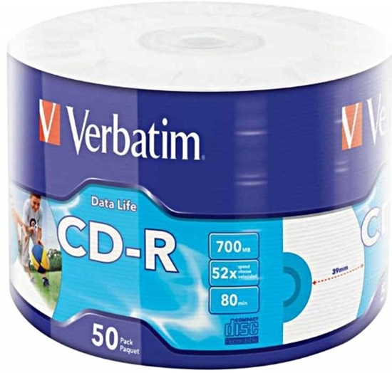 Picture of Verbatim 50x CD-R 700 MB 50 pc(s)