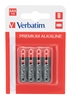 Picture of 1x4 Verbatim Alkaline Battery Micro AAA LR 03