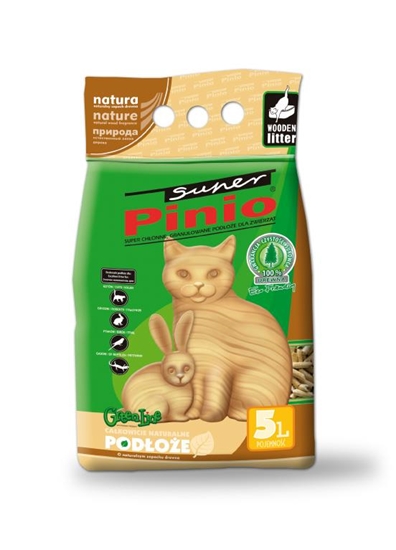 Picture of Certech Cat Litter Super Pinio Natural 5 l - Wooden Cat Litter