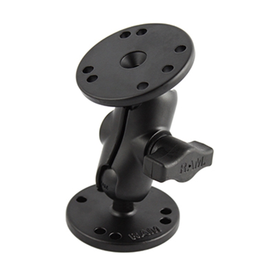 Изображение RAM Mounts Universal Double Ball Mount with Two Round Plates