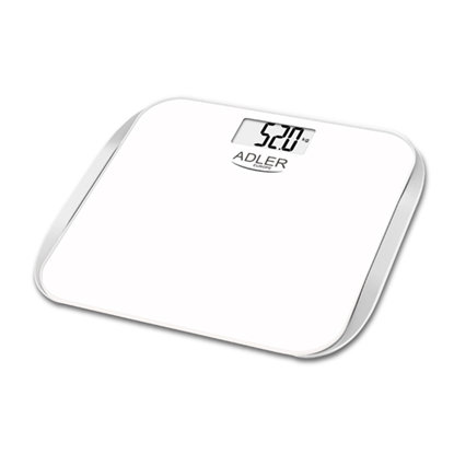 Picture of Adler Bathroom scales AD 8164 Maximum weight (capacity) 180 kg, Accuracy 100 g, Multiple user(s), White,