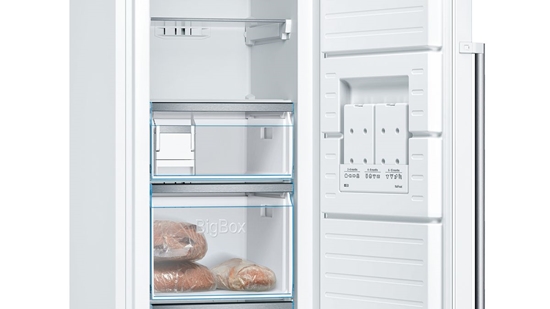Изображение Bosch Serie 6 GSN36AWEP freezer Upright freezer Freestanding 242 L E White