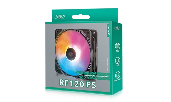 Изображение DeepCool RF120 FS Processor Fan 12 cm Black 1 pc(s)