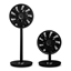 Attēls no Duux | Smart Fan | Whisper Flex | Stand Fan | Black | Diameter 34 cm | Number of speeds 26 | Oscillation | 3-27 W | Yes | Timer