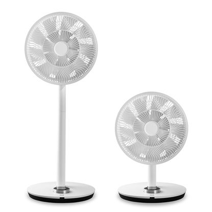 Picture of Duux | Smart Fan | Whisper Flex | Stand Fan | White | Diameter 34 cm | Number of speeds 26 | Oscillation | 3-27 W | Yes | Timer