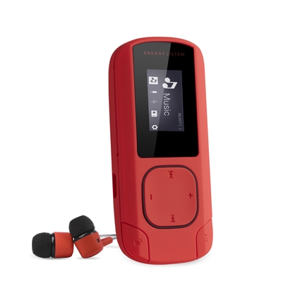 Picture of Energy Sistem MP3 Player Clip MP3 Built-in microphone, USB, Coral