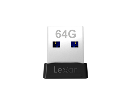 Attēls no MEMORY DRIVE FLASH USB3.1 64GB/S47 LJDS47-64GABBK LEXAR