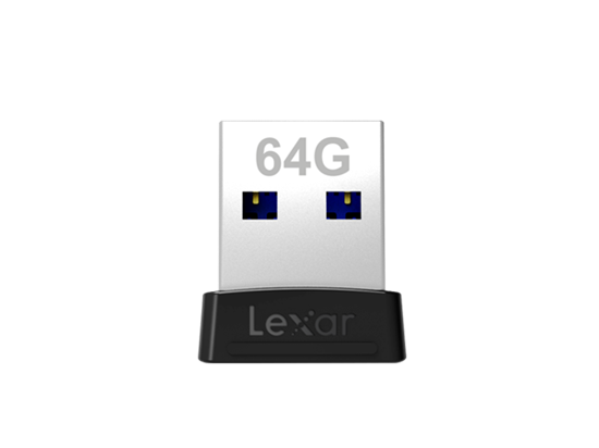 Picture of MEMORY DRIVE FLASH USB3.1 64GB/S47 LJDS47-64GABBK LEXAR