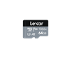 Изображение MEMORY MICRO SDXC 64GB UHS-I/W/A LMS1066064G-BNANG LEXAR