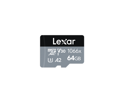 Attēls no MEMORY MICRO SDXC 64GB UHS-I/W/A LMS1066064G-BNANG LEXAR