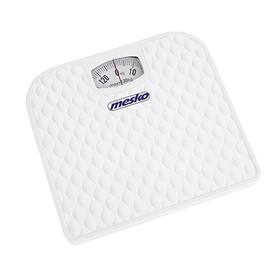 Picture of Mesko Scale MS 8160 Mechanical, Maximum weight (capacity) 130 kg, Accuracy 1000 g, White