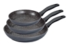 Изображение Stoneline | 6882 | Pan set of 3 | Frying | Diameter 16/20/24 cm | Suitable for induction hob | Fixed handle | Grey