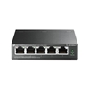 Изображение TP-LINK TL-SG1005LP network switch Unmanaged Gigabit Ethernet (10/100/1000) Power over Ethernet (PoE) Black