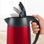 Attēls no Bosch TWK3P424 electric kettle 1.7 L 2400 W Grey, Red