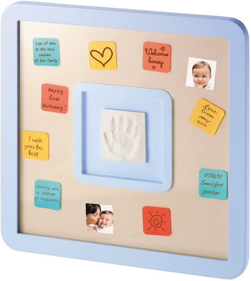Изображение (V) Izpārdošanas cena! Baby Art messages print frame, ziņojumu rāmis ar pēdiņas vai rociņas nospieduma izveidošanai