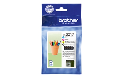 Attēls no Brother LC-3217 Value-Pack BK/C/M/Y