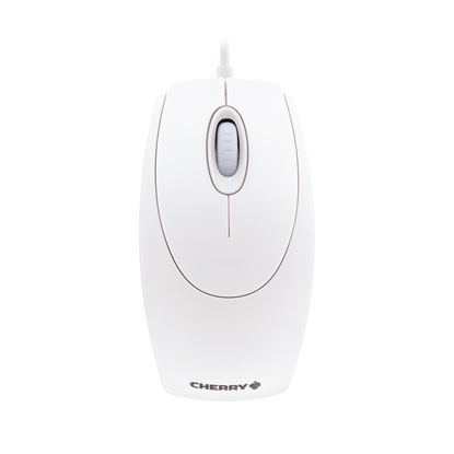 Attēls no CHERRY WHEELMOUSE OPTICAL Corded Mouse, Pale Grey, PS2/USB