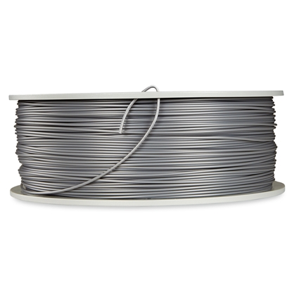 Attēls no Verbatim 3D Printer Filament PLA 1,75 mm 1 kg silver/metal grey