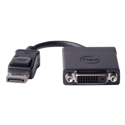 Attēls no DELL 470-AANH video cable adapter Displayport M DVI-D FM Black