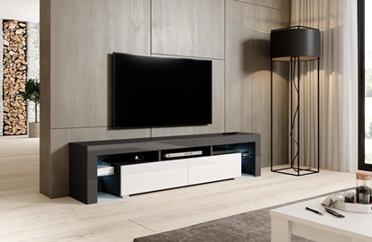 Picture of Cama TV stand TORO 200 grey/white gloss
