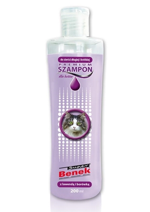 Attēls no Certech Shampoo with lavender and blueberry for cats Premium 200 ml