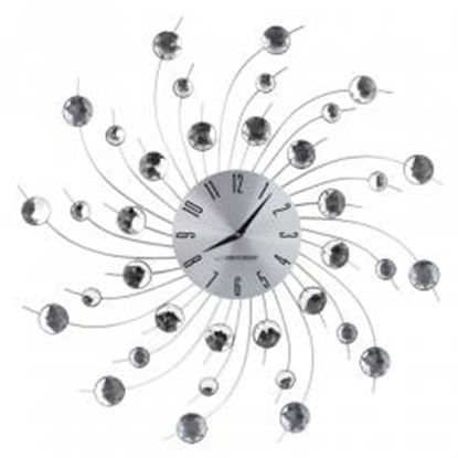 Attēls no Esperanza EHC004 wall clock Mechanical wall clock Other Black,Stainless steel