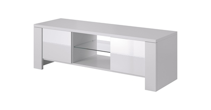 Picture of Cama TV stand WEST 42/130/42 white/white gloss