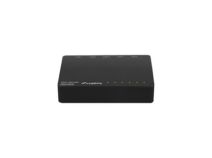 Attēls no Lanberg Switch PoE DSP3-1005-60W (5-port, 1Gb/s)