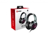 Picture of MSI IMMERSE GH50 7.1 Virtual Surround Sound RGB Gaming Headset 'Black with Ambient Dragon Logo, RGB Mystic Light, USB, inline audio controller, 40mm Drivers, detachable Mic'