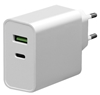Изображение Platinet charger USB/USB-C 45W (PLCUPD45W)