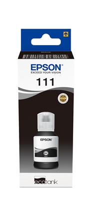 Attēls no Epson EcoTank black T 111 120 ml              T 03M1