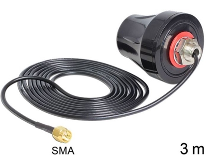 Picture of Delock LTE Antenna SMA Omnidirectional Black Outdoor