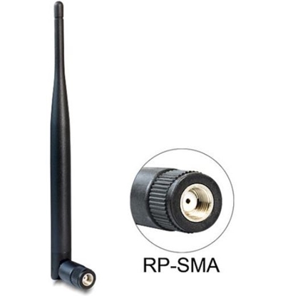 Picture of Delock WLAN 802.11 bgn Antenna RP-SMA 5 dBi Omnidirectional Joint