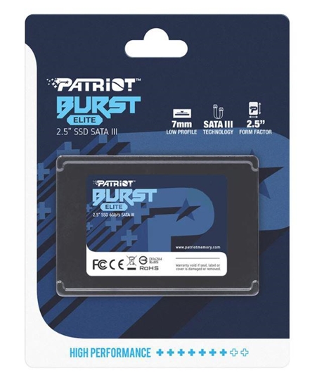 Picture of Patriot Memory BURST Elite 2.5" 2.5" 240 GB Serial ATA III