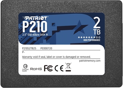 Изображение Patriot Memory P210 2.5" 2000 GB Serial ATA III