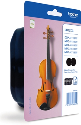 Attēls no Ink Brother LC127XLBKBP2 black dual pack | MFC-J4510DW