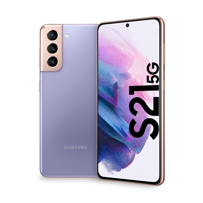Picture of Samsung Galaxy S21 5G SM-G991B 15.8 cm (6.2") Dual SIM Android 11 USB Type-C 8 GB 128 GB 4000 mAh Violet