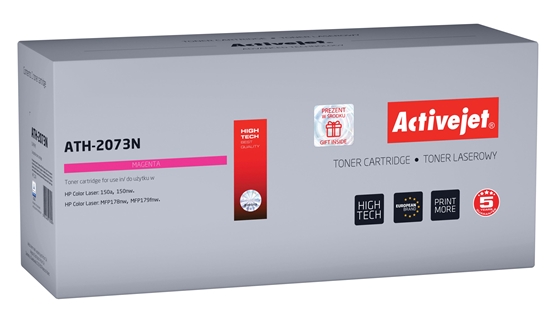 Изображение Activejet ATH-2073N toner (replacement for HP 117A 2073A; Supreme; 700 pages; magenta)