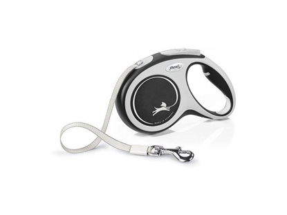 Изображение Flexi New COMFORT 8 m Black, Grey Dog Retractable lead