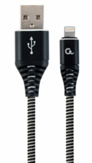 Изображение Gembird USB Male - Apple Lightning Male 2m Black