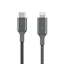 Picture of Belkin Smart LED Cable grey 1,2m USB-C / Lightning   CAA006bt04GR