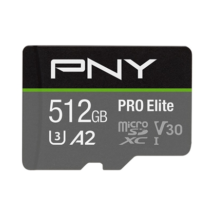Изображение Karta pamięci MicroSDXC Elite 512GB P-SDUX512U3100PRO-GE 