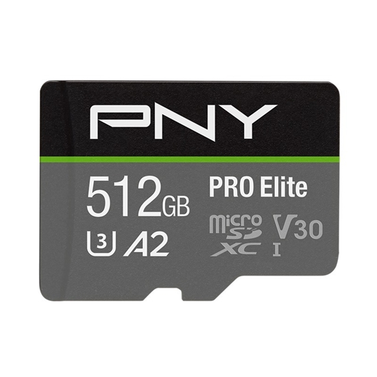 Picture of Karta pamięci MicroSDXC Elite 512GB P-SDUX512U3100PRO-GE 