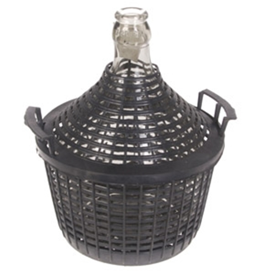 Picture of Balons vīnam ar plastmasas grozu 5l