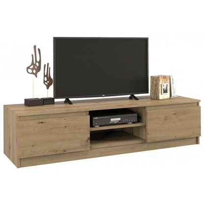 Picture of Topeshop RTV140 ARTISAN TV stand/entertainment centre 2 shelves