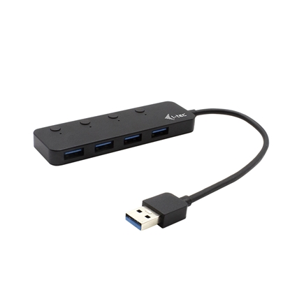Picture of i-tec USB 3.0 Metal HUB 4 Port with individual On/Off Switches