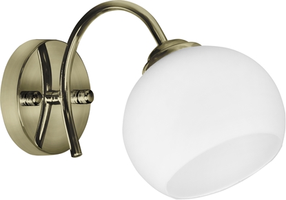 Attēls no Classic single wall lamp - Activejet IRMA Patina E27 for the living room